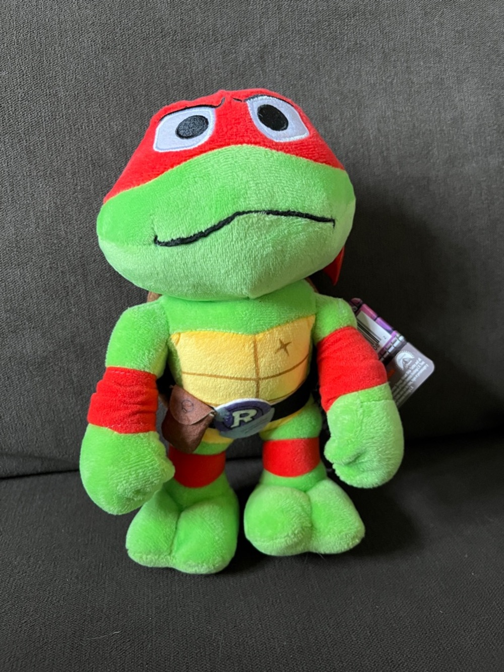 Teenage Mutant Ninja Turtles (TMNT) Mutant Mayhem Raphael Plush Nickelodeon